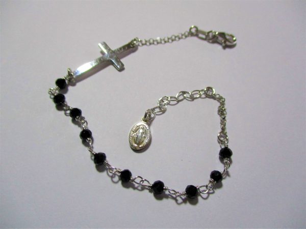 Pulsera Cristal negro Swarovski